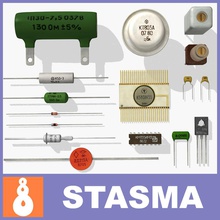 vintage electronics components capacitor ceramic collection component computer diode industrial integrated lab led model parts pc radio resistor russia russian science stasma transistor tv 3d print model - Mito3D