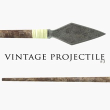 vintage projectile 3 3d aged antique arm arrow arrowhead bow equipment head hunt killer model newlc old pirate primate story viking weapon 3d print model - Mito3D