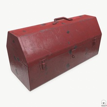 vintage tool box 3dsam79 aged antique damaged dirty industrial lower lowpoly metal model old pbr poly real realtime retro rusted rusty time toolbox vr vray weathered wrench 3d print model - Mito3D