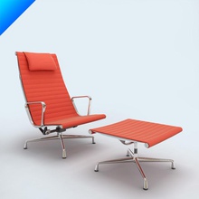 çıkarmaktan ea 124 alüminyum sandalye 2in1studio yatak odası charles klasik tasarım eames mobilyalar mobilya iç canlı lobi salonu model modern ray koltuk kanepe yaklaım 3d print model - Mito3D