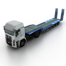 vw constellation chargeur de 2015 voiture ville lourd loader long le camion bas lowpoly modèle poly prêt réel semi taurus x temps tracteur trafic la remorque transport véhicule volkswagen 3d print model - Mito3D