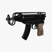 vz 61 scorpion 7 65 army defense everydesign firearm game guard gun lower lowpoly machine military model pistol police poly ready skorpion sub submachine weapon 3d print model - Mito3D