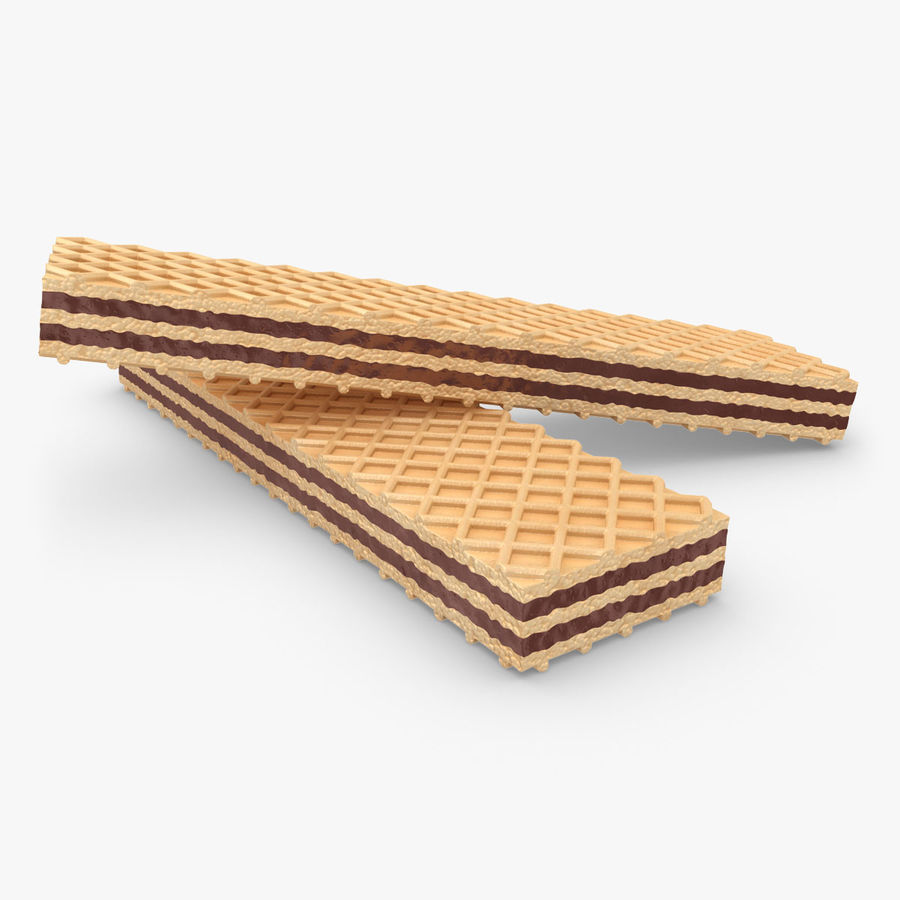 wafer cookie chocolate 3dror 3ds biscuit cream crisp default dry fbx food loacker max model nut obj realistic sandwich scanline sweet test vanilla vray 3D print model - Mito3D