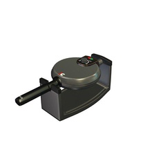 v1 waffle makinesi demir aletleri maker yazdırılabilir lowpoly 3d print model - Mito3D