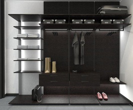 wardrobe clothes furniture 3d print model - Mito3D