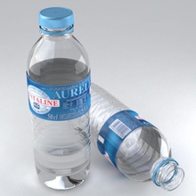 bouteille d'eau des boissons la pac le conteneur de boire les aliments verre liquide animaux compagnie en plastique stefeu vray l'eau 3d print model - Mito3D