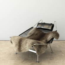 wegman mandar sandalye bayrağı 1960 mimarlık battaniye Danimarka tasarımcı bayrak kürk mobilyalar mobilya hans salonu model modern roderickspode wegner 3d print model - Mito3D