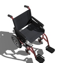cadeira de rodas 3dfer acessório o personagem aleijado unidade elétrico jogo handicap hospital inválido inferior medic médica modelo polígono poder ciência roda 3d print model - Mito3D