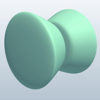anchodevshapeyo v1 yoyó amplio forma v mariposa juguetes imprimible lowpoly 3d print model - Mito3D