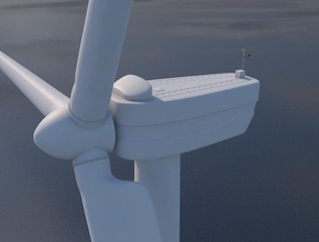 wind turbine Architektur Klinge sauber Strom Energie grün Industrie Maschine Modell macht - Triebwerk propeller Struktur tdubic Turm 3d print model - Mito3D