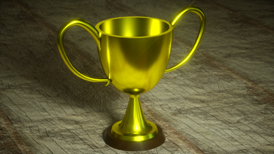 winner cup trophy prize victory sports 3d print model - Mito3D