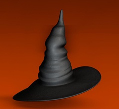 witch hat architecture character clothes elements halloween jasenluxchambers model 3d print model - Mito3D