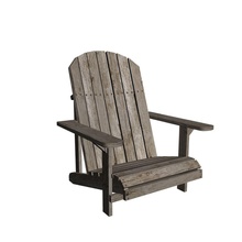 wood beach chair aaronstahley adirondack beachchair bench deckchair furnishings furniture lawn lounge model outdoor patio recliner sand water wooden yard 3d print model - Mito3D
