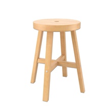 wood stool bright chair decoration furnishings furniture ikea interior kitchen model pale plywood realistic scandinavian seat sit small vintage wivoca wooden 3d print model - Mito3D