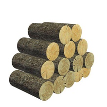 wooden log stack v2 outdoors printable lowpoly 3d print model - Mito3D