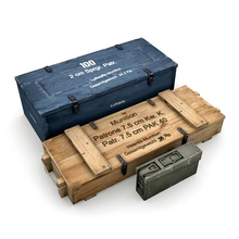 ww2 ammo crates 1 ammunition army box carry case container crate game german heer lower lowpoly luftwaffe model munition poly ready round ryann shell storage transit transport wood 3d print model - Mito3D