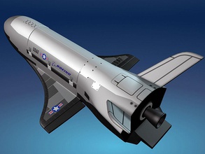 x-37b 37 37b 40 uçak b el sanatları keşif uçuş askeri model nasa orbital otv gizli mekik alanı uzay aracı gemisi test ulaşım ufo evren insansız usaf araç x x37 x37b zhenya85 3d print model - Mito3D