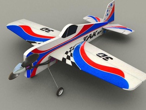 yak rc modelo de aeronave la avión inteligente pete plano deporte juguete el 3d print model - Mito3D