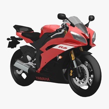 yamaha yzf r6 bisiklet byron berganza 3d dünya döngüsü japanesse model motogp motor motosiklet spor superbike süper araç 3d print model - Mito3D