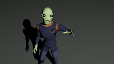 zen alien character rigged free male rigify max medieval unwrap 3d texturing model high photo quality realistic blender space blend timo561 3d print model - Mito3D