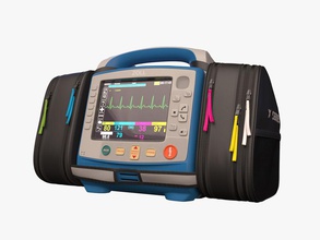 zoll x serie 3d ambulanza elettrocardiografo attrezzature ospedale jayalvarrez macchina medico modello scienza della di trasporto 3d print model - Mito3D
