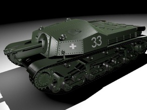zrinyi fucile d'assalto artiglieria assalto compagno 3d la pistola l'ungheria ii militare modello rohaml veg il serbatoio veicolo guerra l'arma mondo 3d print model - Mito3D