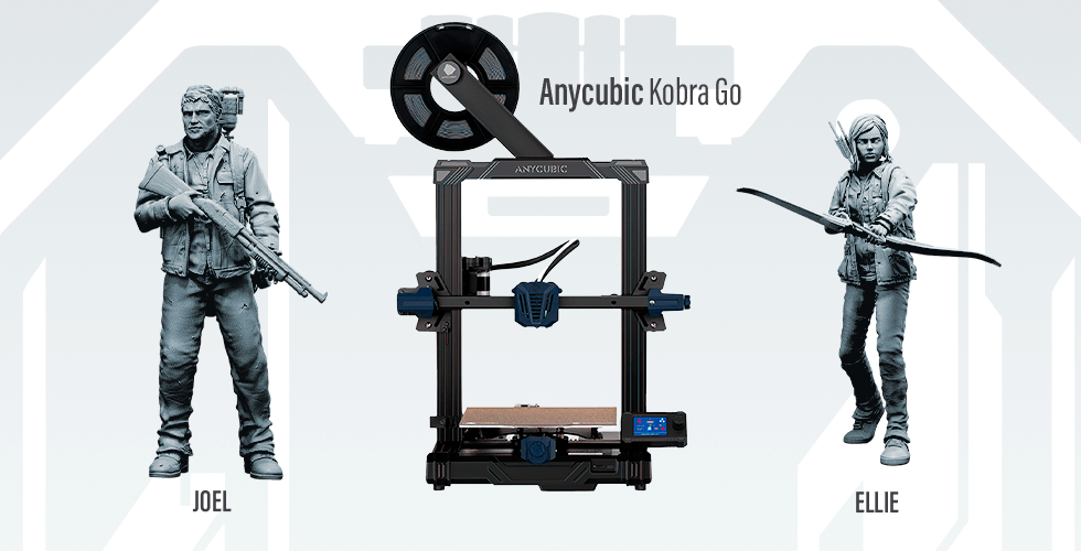 anycubic kobra 3d stampante + joel ellie fdm Fai gambody gruppi collaborazione us inverno capitolo lanciafiamme lago ricorrere cattivo cane pandemia stazione gioco quarantena post apocalypse Sony action adventure orrore avventura Texas Timer pazzo uomo contrabbandiere falegname Troy panettiere video figura figurina modello miniatura stampa stl File eroe ragazza Ragazzino bambino mw48 ragazzo lupo mattone maestro Ashley johnson 3D print model - Mito3D