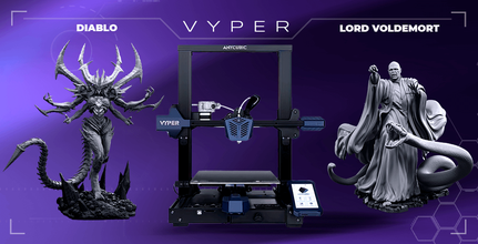 anycubic vyper 3d printer + diablo lord voldemort Anycubic, Anycubic Vyper, FDM 3D Printer, Vyper printer, Gambody Bundles, Collaboration, Lord Voldemort, Tom Marvolo Riddle, You Know Who, Dark Lord, Harry Potter, He Who Must Not Be Named, Heir of Slytherin, Death Eater, Diablo, Diablo iii, 3, Villain, Demon, Villain 3d print model - Mito3D