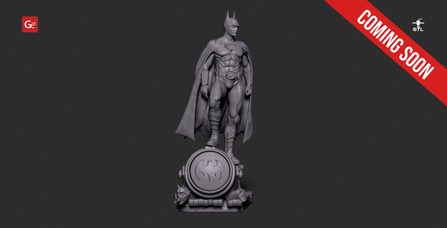 Batman 1989 3d Drucken Figur 3d print model - Mito3D