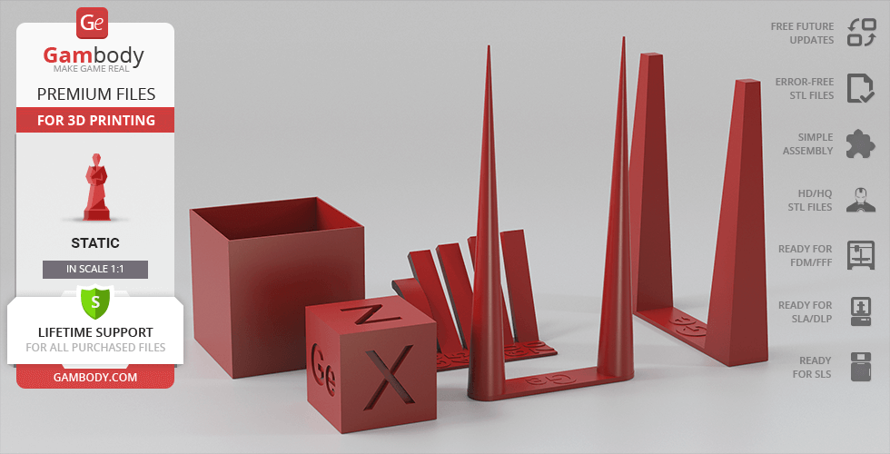 Kalibrierung Elemente 3d Drucker 3D print model - Mito3D