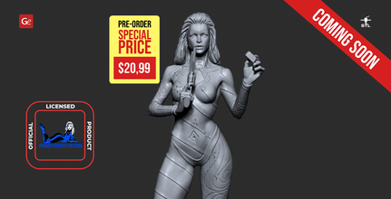 cobalt pseudoverse series 3d printing figurine coming soon, Female Figure, Sexy, Political Conspiracy MKUltra, Military Army, Cyberpunk, Transhuman, Patriotic, Drones, artificial intelligence, robots, androids, Genetic Engineering