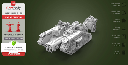 alev 3d yazıcı modeli montaj model tank Malcador ınfernus, warhammer 40k, 40k yazdırılabilir malcador gelen ınfernus model, tank, sipariş satılık tanklar, araçlar satın almak 3d print model - Mito3D