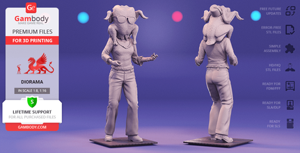 Monica Geller 3d baskı heykelcik montaj Chandler Bing Arkadaşlar geller sitcom tv göstermek dizi şükran günü diyorama kahraman nbc merkezi dikmek 3d print model - Mito3D