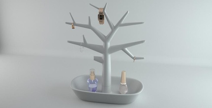 stand di gioielli comprare 3d stand, per la vendita, stampabile albero vendita 3d print model - Mito3D