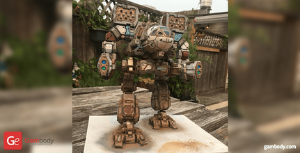 timber wolf 3d printing gaming miniature assembly timberwolf model, models for sale, download model of wolf, buy mechwarrior print, download, mwo mech models, madcat battletech printer files, printed madcat, online robot, robots 3d print model - Mito3D