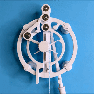 arnfield gravity escapement designed separate pendulum motion train allowing accuracy reliability video easily mechanism assembled stl file prints standard 3d printers supports requires additional parts assemble 3d print model - Mito3D