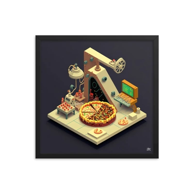formaggio ingegneria tastiera francese patatine fritte volta macchina progettato to perfetto pizza it rivoluzionario mondo prima of pulsanti or toccare schermo unico caratteristica largo t 3d print model - Mito3D