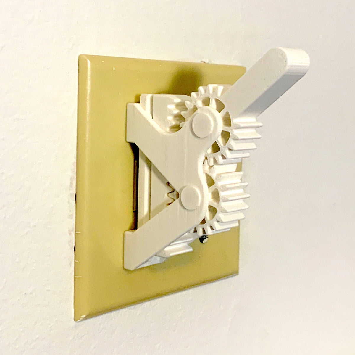 gear switch light switch accessory needed note works types switches kind switch feeling desperate gear switch reach adaptation suit switch click  3D print model - Mito3D