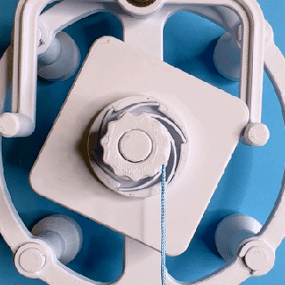 Quadrat Hemmung eigenartig Mechanismus 39 Rad traditionell circular toothed Ecken Zähne interagieren Anker Verlangsamung Freisetzung Energie Video gebaut stl 3d print model - Mito3D