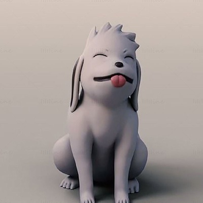 akamaru naruto 3d modelo pronto to impressão stl sasuke anime ninja manga itachi shippuden shuriken goku kakashi boruto assassino miniaturas estatuetas kiba escultura arte esculturas 3d print model - Mito3D