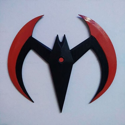 batarang batman beyond 3d model ready to print stl printing 3d print model - Mito3D