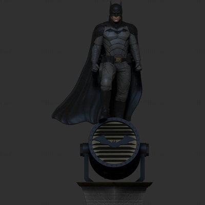 batman 2022 3d model ready to print stl printing 3d print model - Mito3D