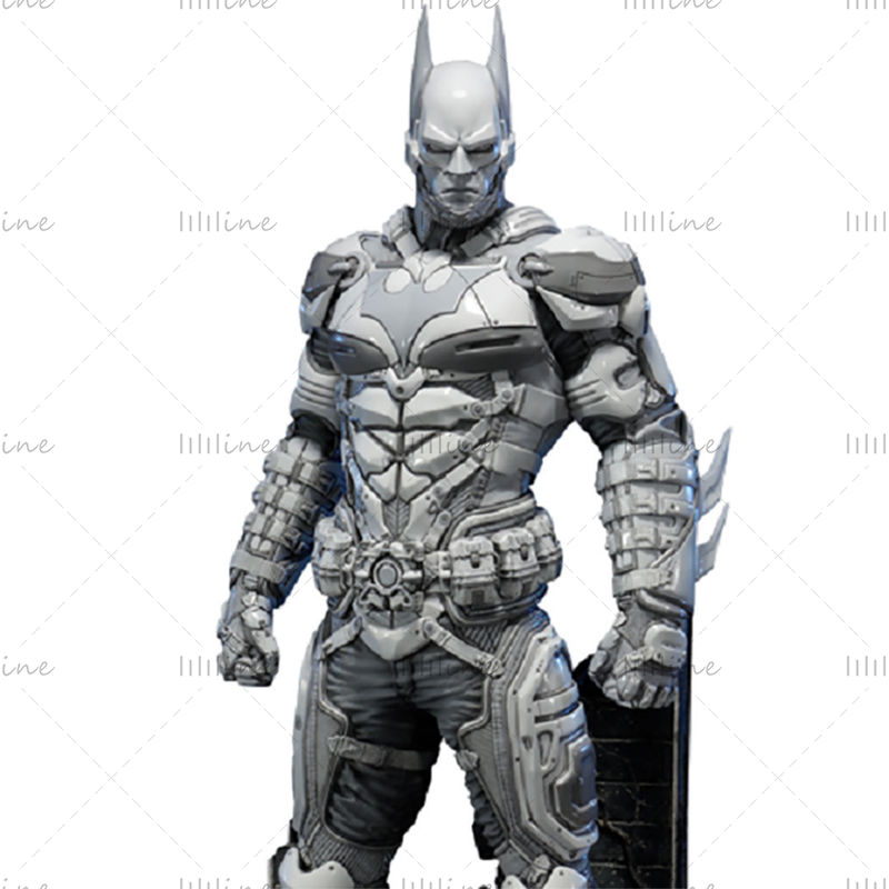 batman 3d model print stl