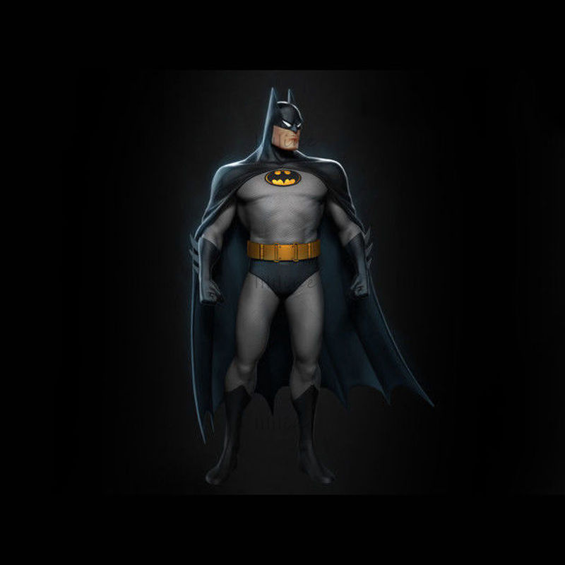 batman animated 3d model 