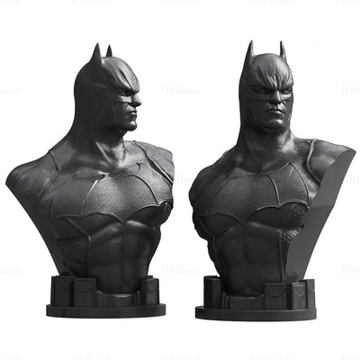 batman busto 3d modelo listo to impresión obj 3d print model - Mito3D