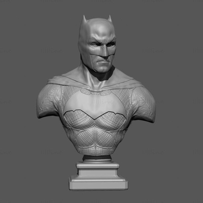 batman bust 3d model ready to print stl printing 3d print model - Mito3D