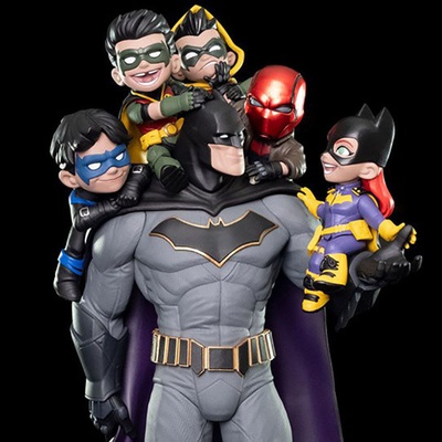 batman ragazzi 3d stampa modello stl cattiva ragazza darmian nightwing cappuccio rosso timrobin 3d print model - Mito3D