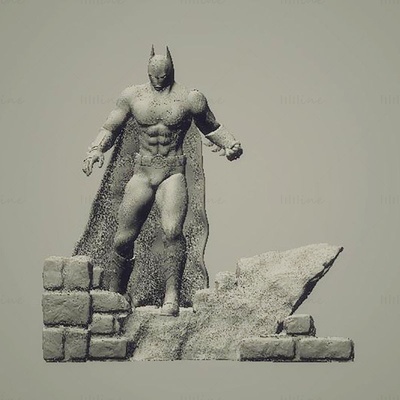 batman michael keaton 3d printing model stl 3d print model - Mito3D