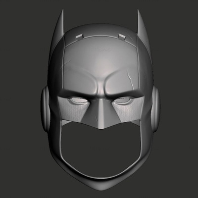 batman telltalebat casco 3d stampa modello stl 3d print model - Mito3D