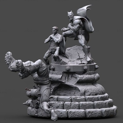 batman robin 3d modell bereit to drucken stl drucken 3d print model - Mito3D